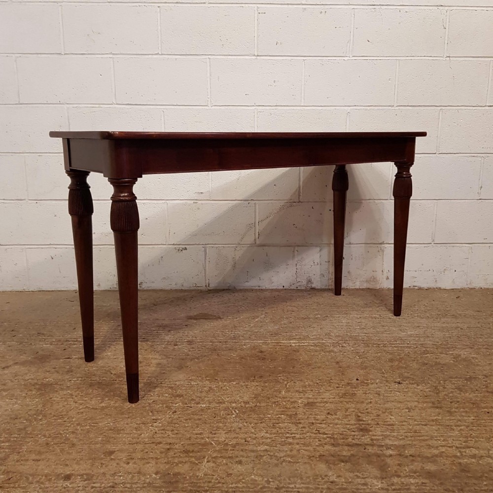 ANTIQUE MAHOGANY HALL CONSOLE TABLE C1920 View IV