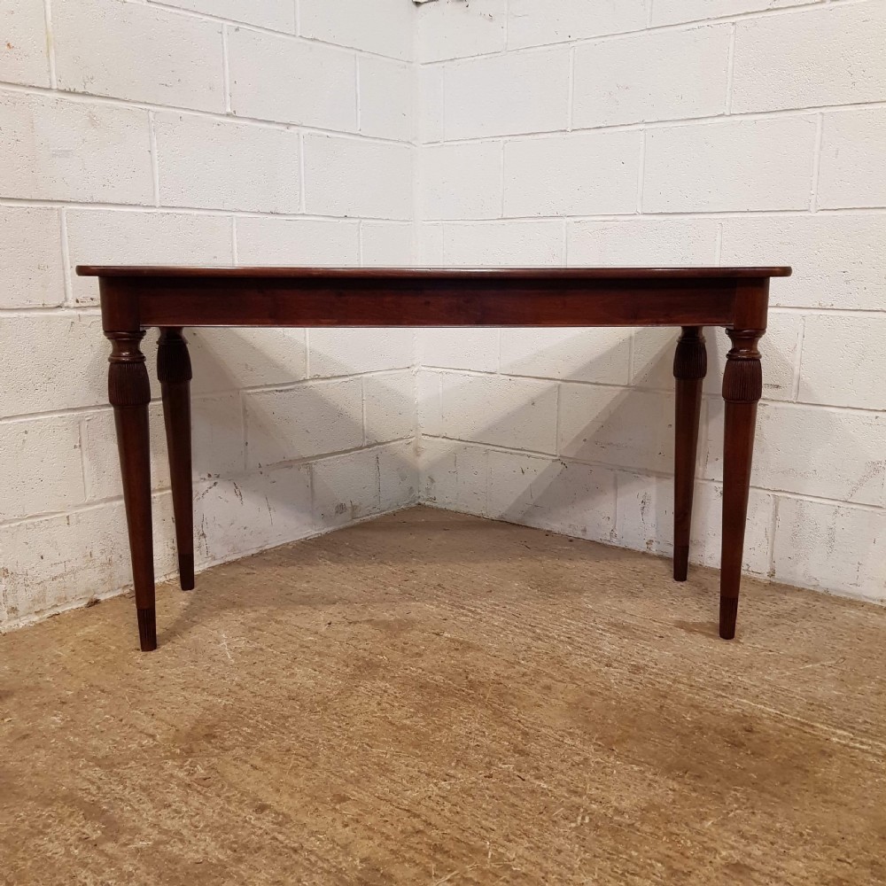 ANTIQUE MAHOGANY HALL CONSOLE TABLE C1920 View V