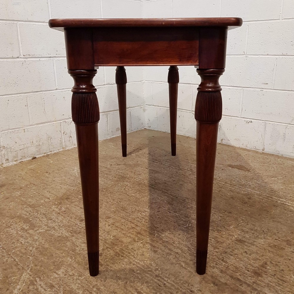 ANTIQUE MAHOGANY HALL CONSOLE TABLE C1920 View VI