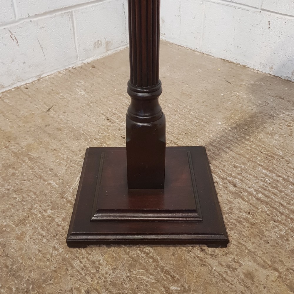ANTIQUE PAIR VICTORIAN MAHOGANY TORCHERE’S C1880 View II