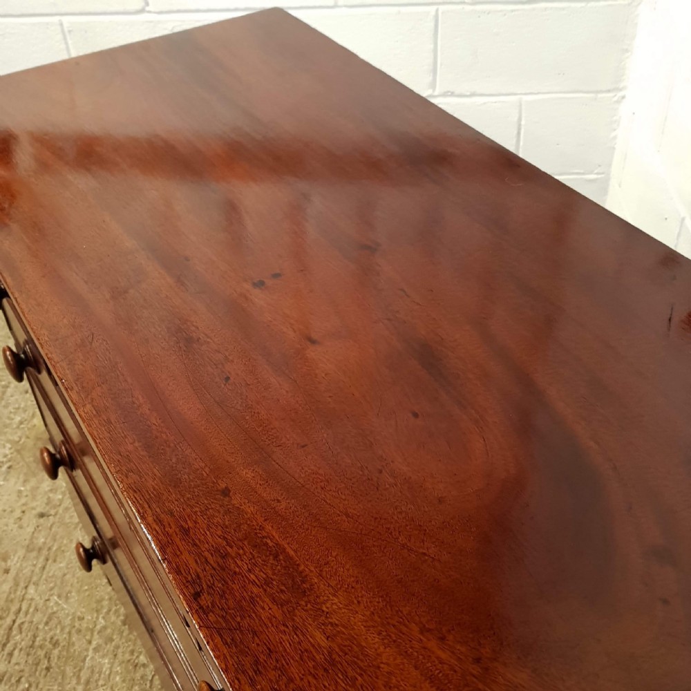 ANTIQUE REGENCY MAHOGANY CHEST OF DRAWERS C1820 View II