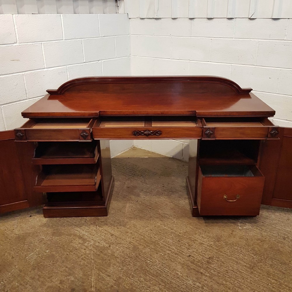 ANTIQUE EARLY 19TH CENTURY WILLIAM 1V MAHOGANY CHIFFONIER SIDEBOARD C1830 View V