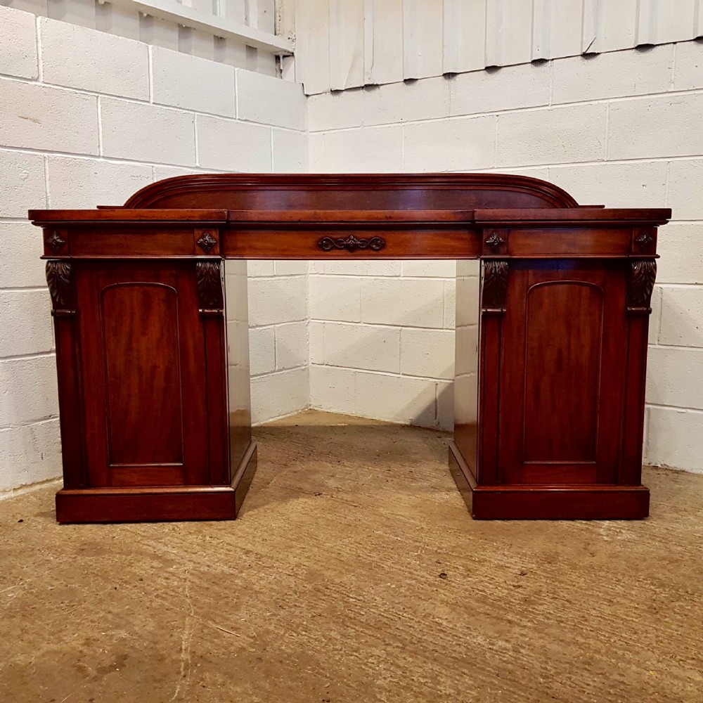 ANTIQUE EARLY 19TH CENTURY WILLIAM 1V MAHOGANY CHIFFONIER SIDEBOARD C1830 View VII