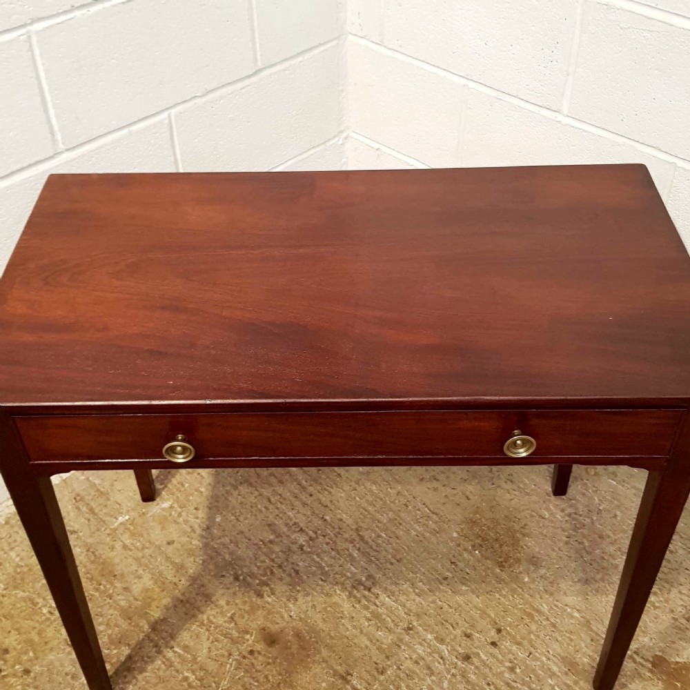ANTIQUE REGENCY MAHOGANY SIDE TABLE C1820 View II
