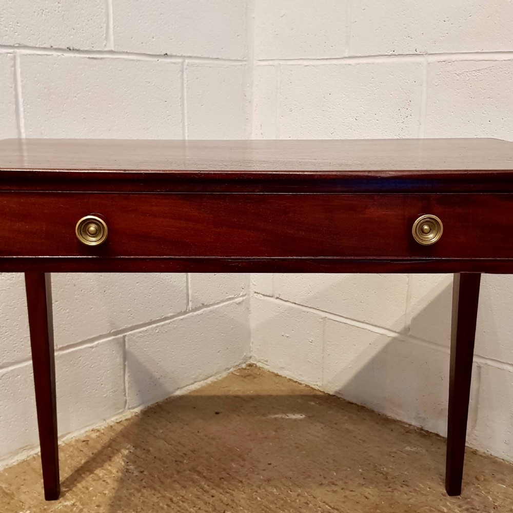 ANTIQUE REGENCY MAHOGANY SIDE TABLE C1820 View III