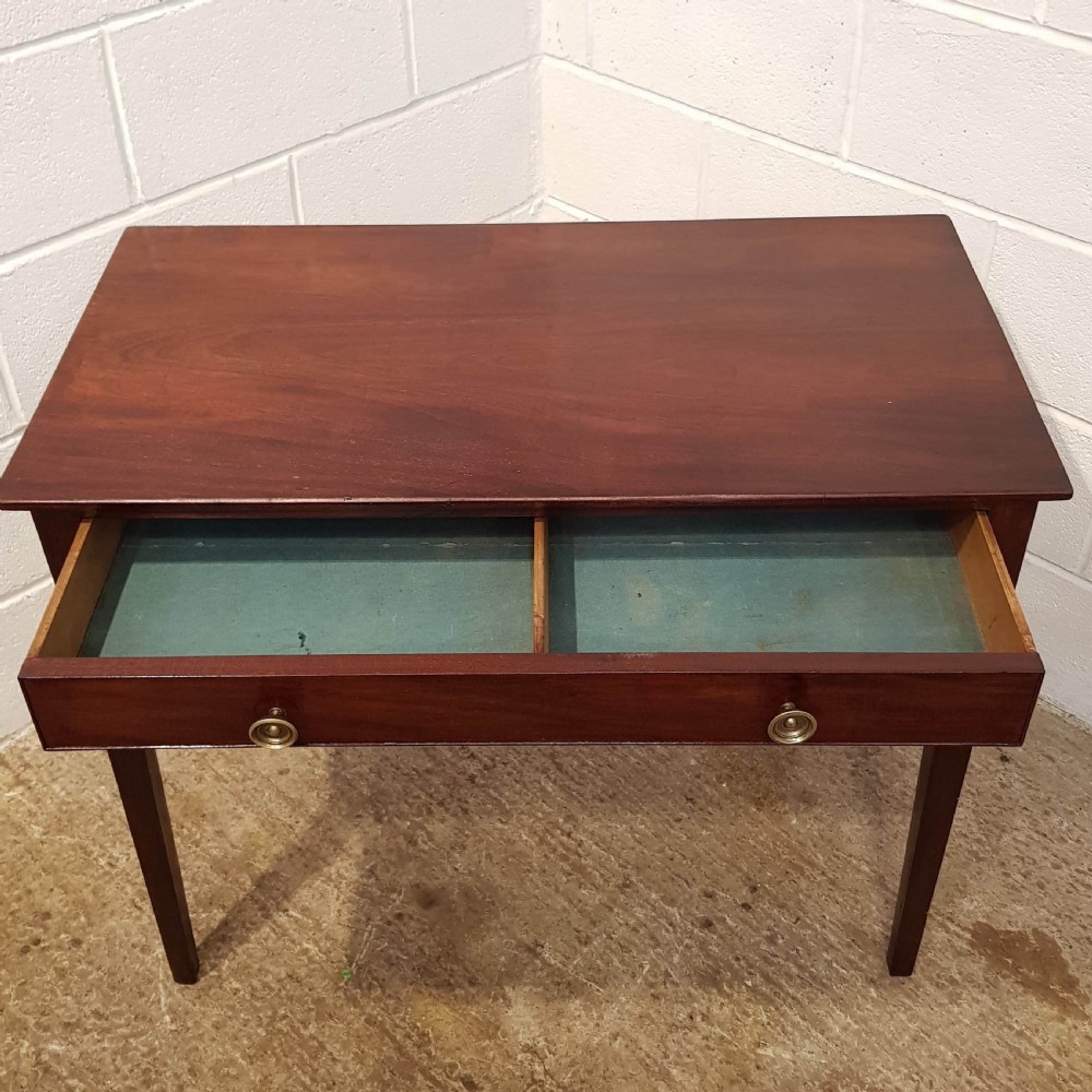 ANTIQUE REGENCY MAHOGANY SIDE TABLE C1820 View IV