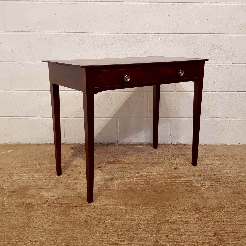 ANTIQUE REGENCY MAHOGANY SIDE TABLE C1820 View V