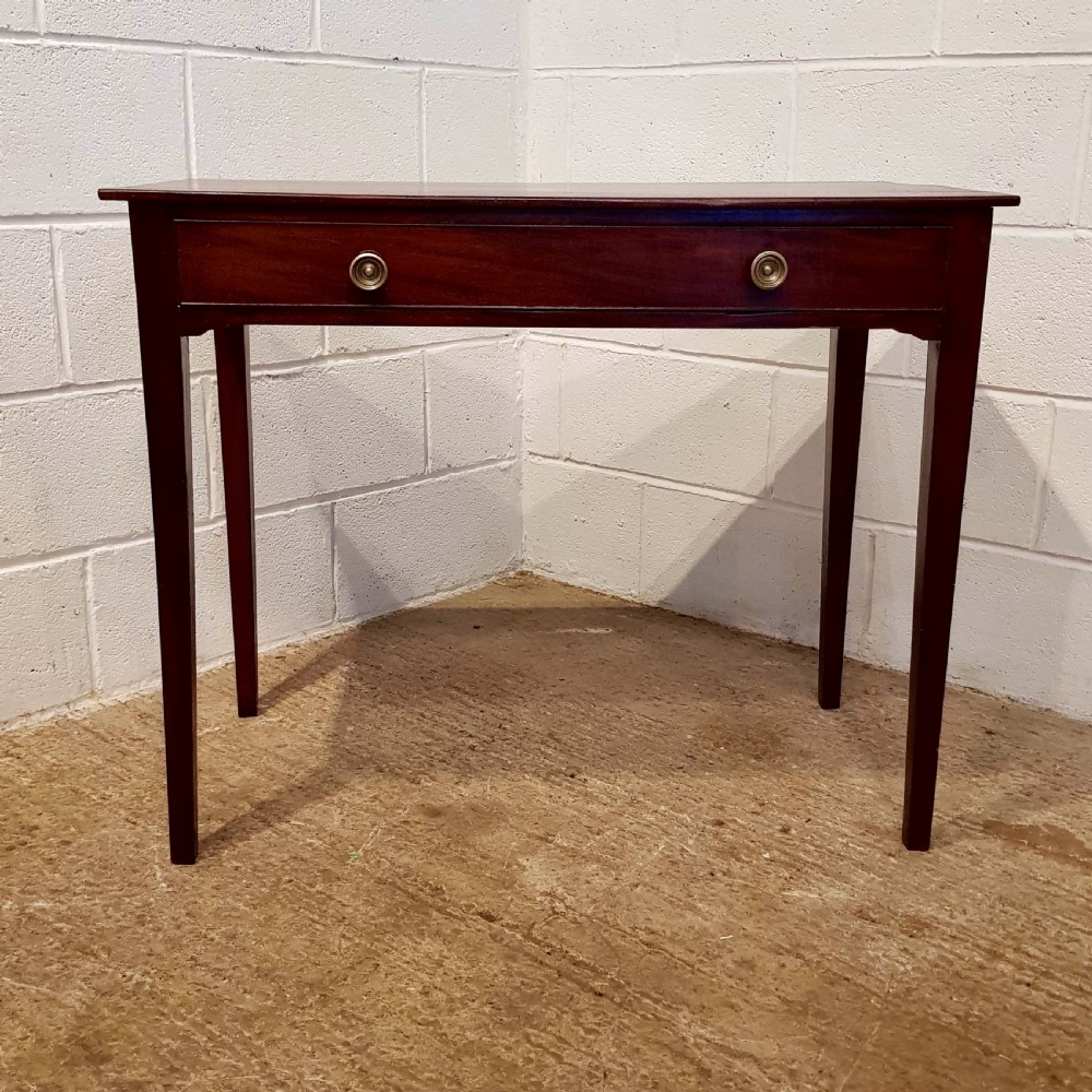 ANTIQUE REGENCY MAHOGANY SIDE TABLE C1820 View VI