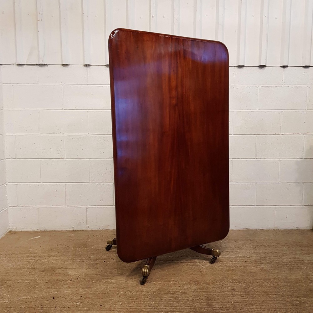 ANTIQUE REGENCY MAHOGANY TILT TOP DINING TABLE C1820 View II