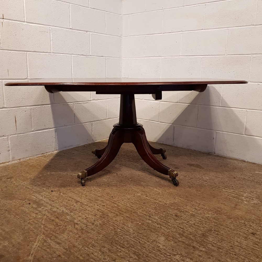 ANTIQUE REGENCY MAHOGANY TILT TOP DINING TABLE C1820 View VII