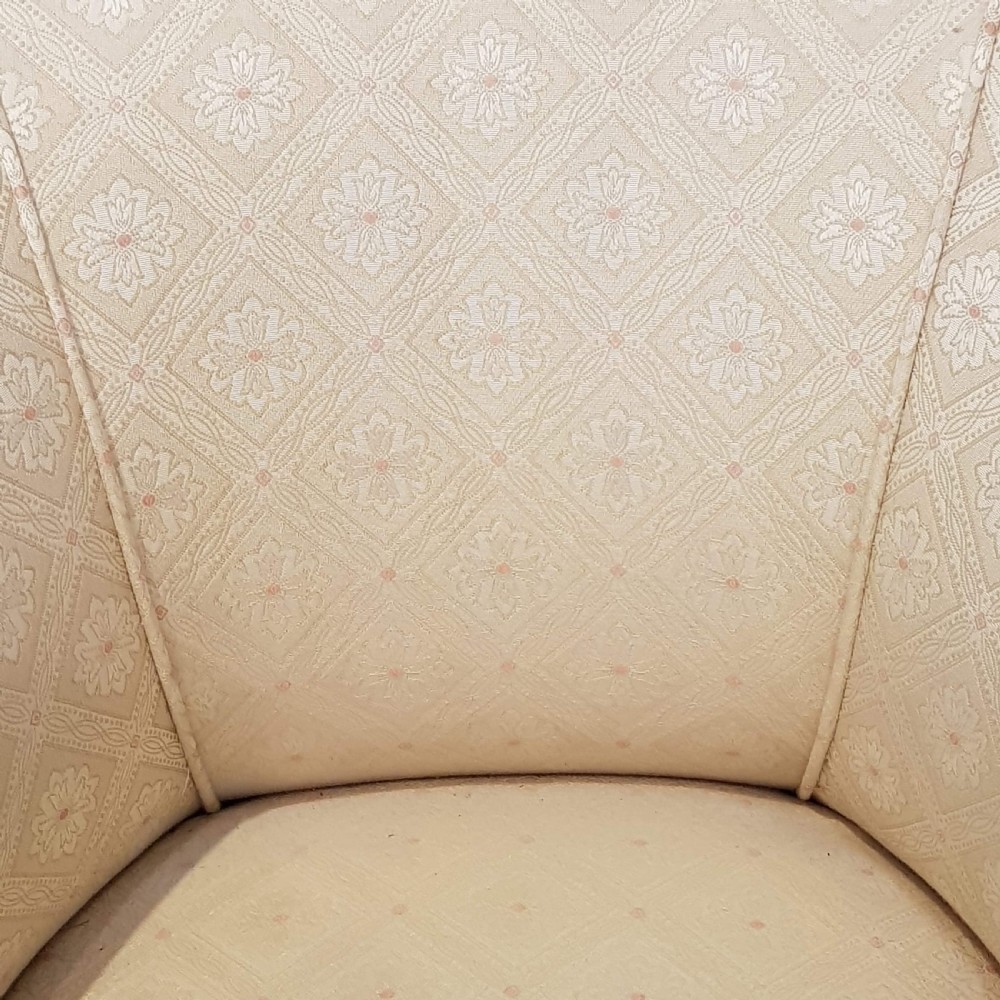 ANTIQUE ART NOUVEAU INLAID SALON SOFA C1890 View IX