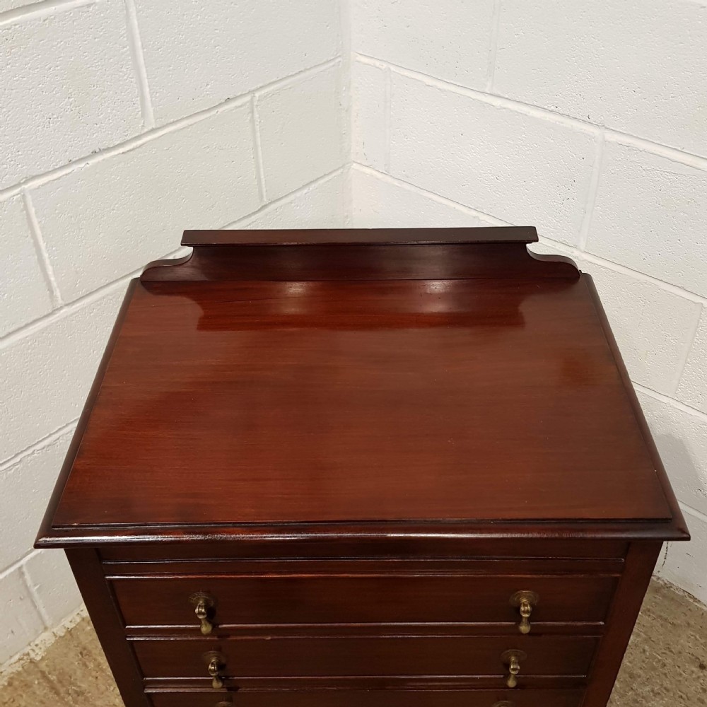 ANTIQUE EDWARDIAN MAHOGANY MUSIC CABINET C1900 View IV