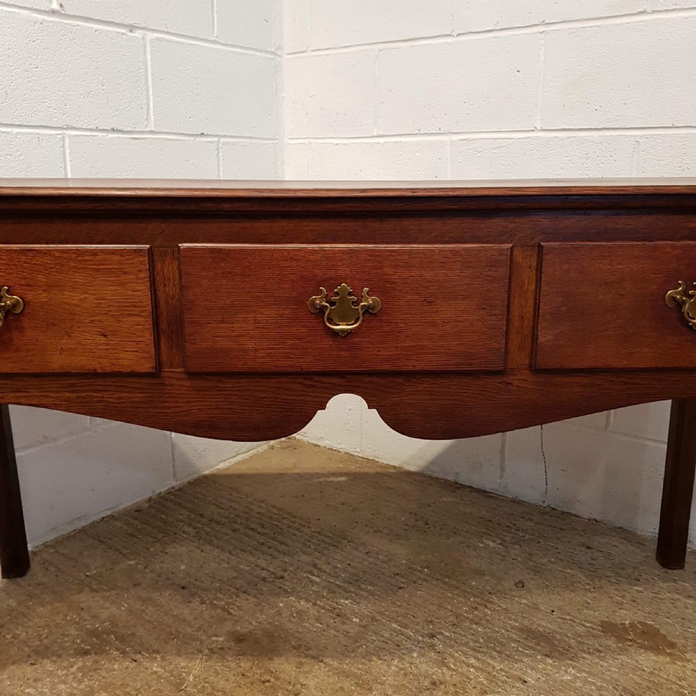 ANTIQUE VICTORIAN OAK DRESSER BASE C1860 View V
