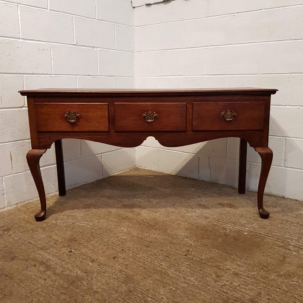 ANTIQUE VICTORIAN OAK DRESSER BASE C1860 View VIII
