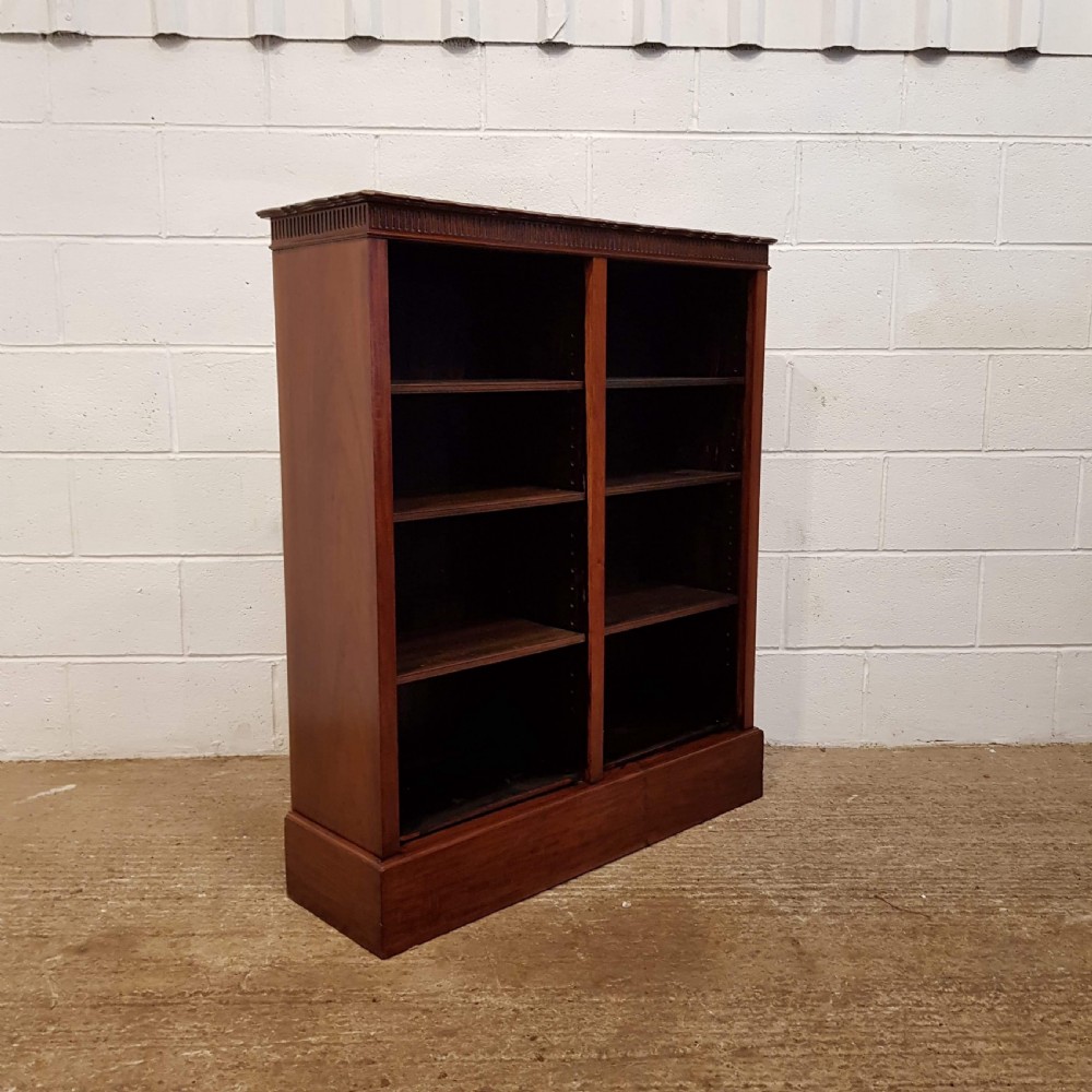 ANTIQUE EDWARDIAN MAHOGANY SECTIONAL BOOKCASE C1900 View IV