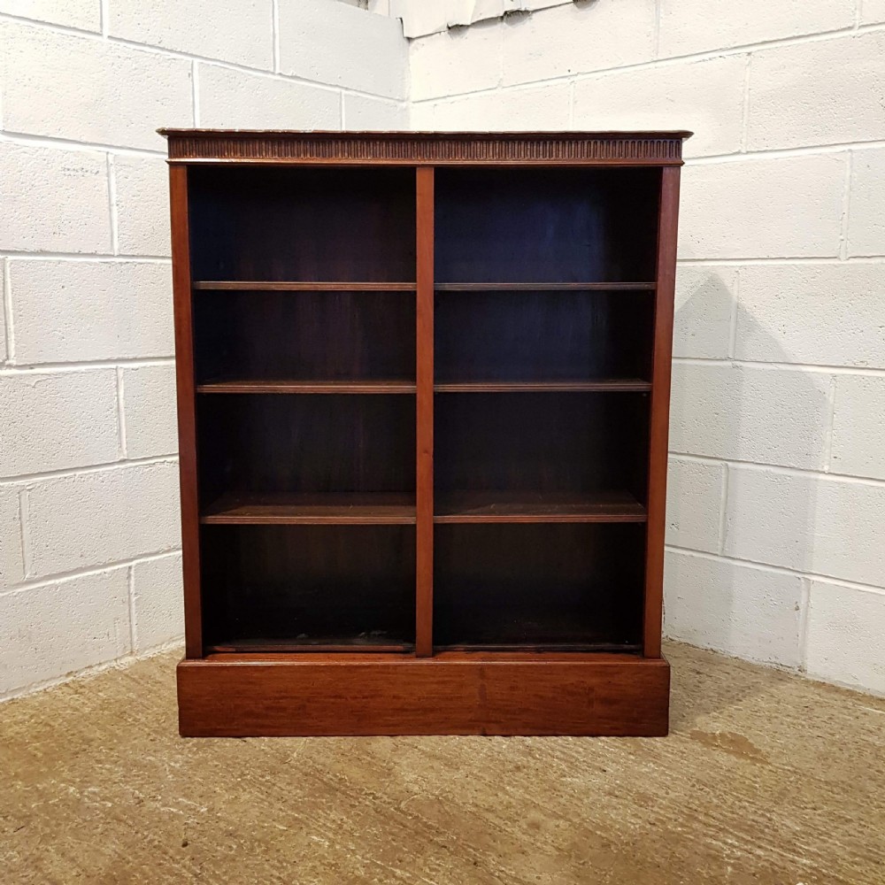 ANTIQUE EDWARDIAN MAHOGANY SECTIONAL BOOKCASE C1900 View VI