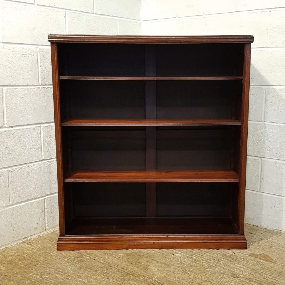 ANTIQUE EDWARDIAN OAK BOOKCASE C1900 View VI