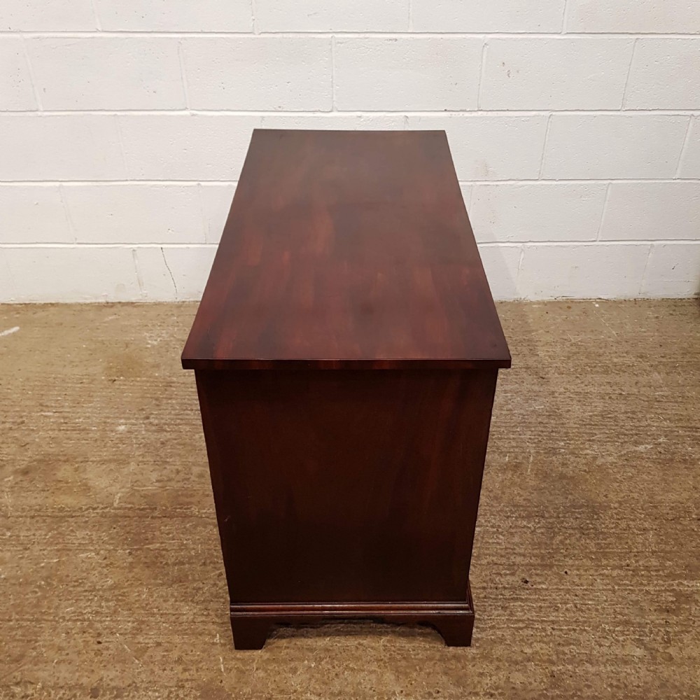 ANTIQUE GEORGIAN PERIOD MAHOGANY PEDESTAL DESK C1780 View II