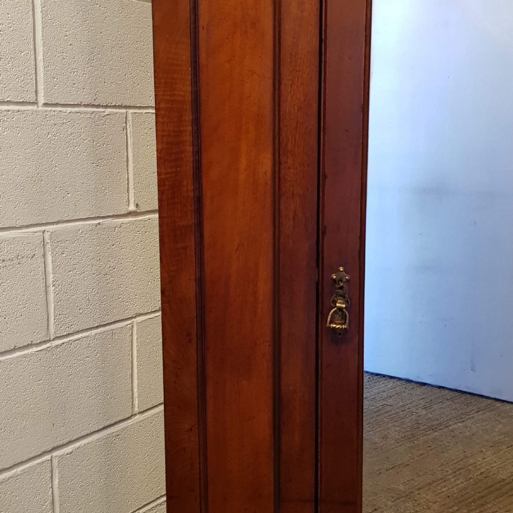 ANTIQUE VICTORIAN MAHOGANY SINGLE WARDROBE C1880 View VII