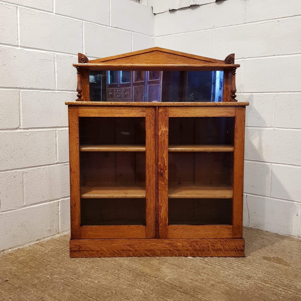 ANTIQUE WILLIAM 1V OAK CHIFFONIER CABINET C1830 View VIII