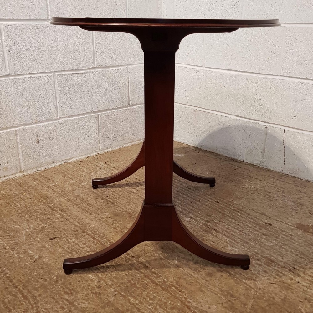 ANTIQUE EDWARDIAN MAHOGANY KIDNEY SHAPED SIDE WRITING TABLE C1900 View VI