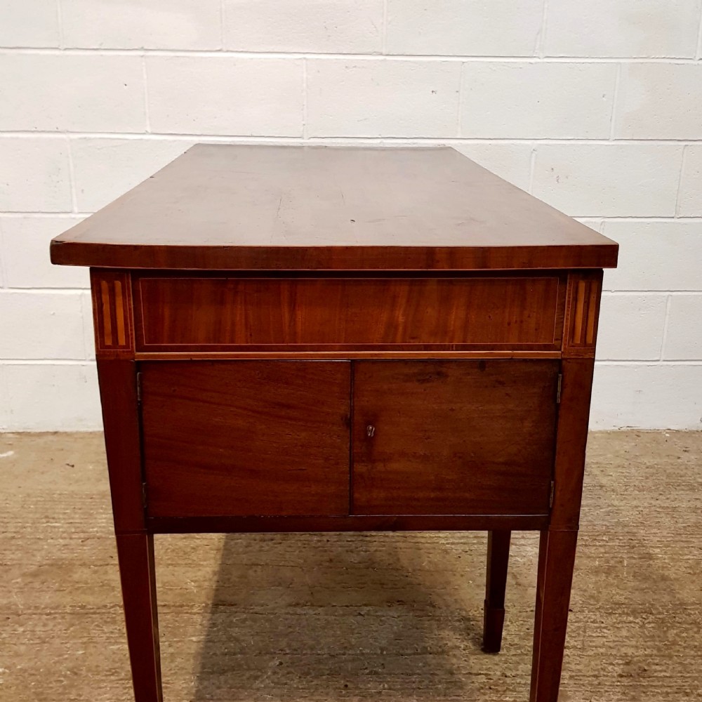 ANTIQUE REGENCY PERIOD INLAID MAHOGANY SIDEBOARD C1820 View II
