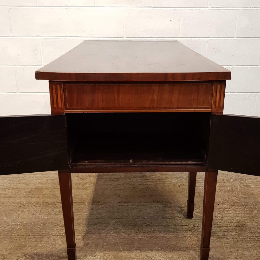ANTIQUE REGENCY PERIOD INLAID MAHOGANY SIDEBOARD C1820 View III