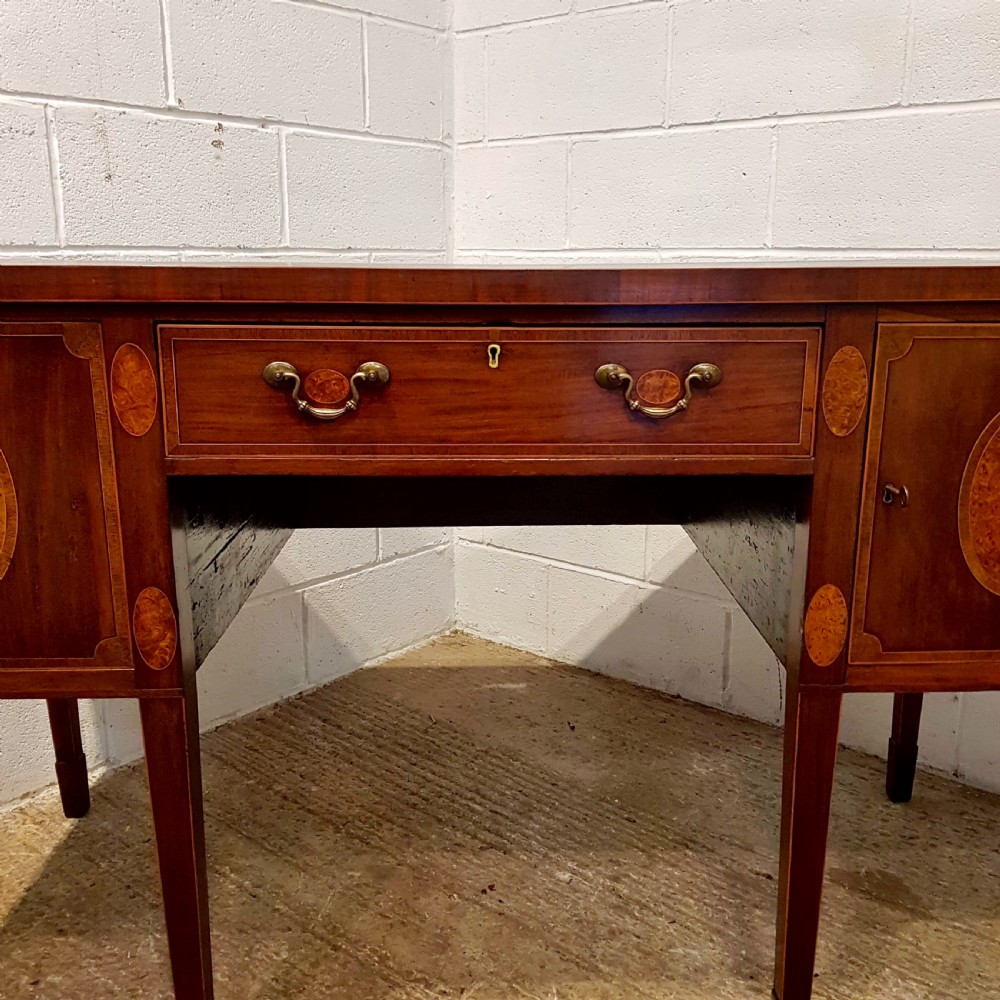 ANTIQUE REGENCY PERIOD INLAID MAHOGANY SIDEBOARD C1820 View VII