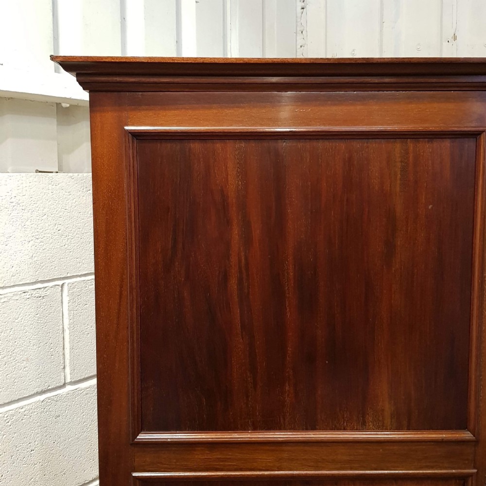 ANTIQUE EDWARDIAN MAHOGANY GENTS COMPACTUM BY COMPACTOM LTD C1920 View VIII