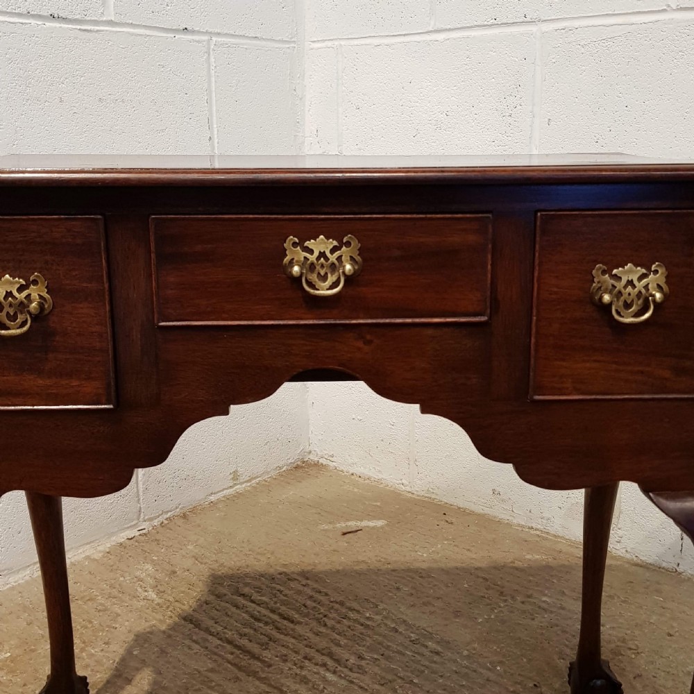 ANTIQUE EDWARDIAN MAHOGANY LOWBOY C1900 View III