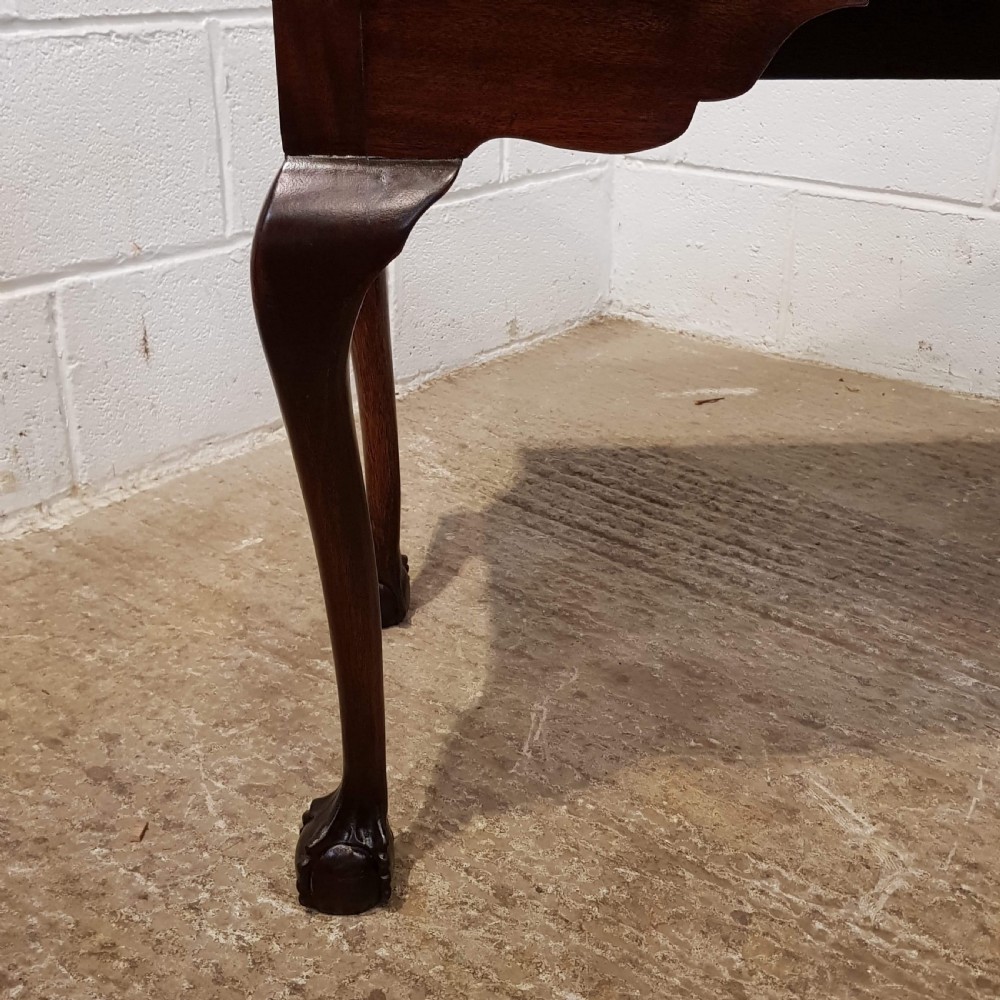 ANTIQUE EDWARDIAN MAHOGANY LOWBOY C1900 View IV
