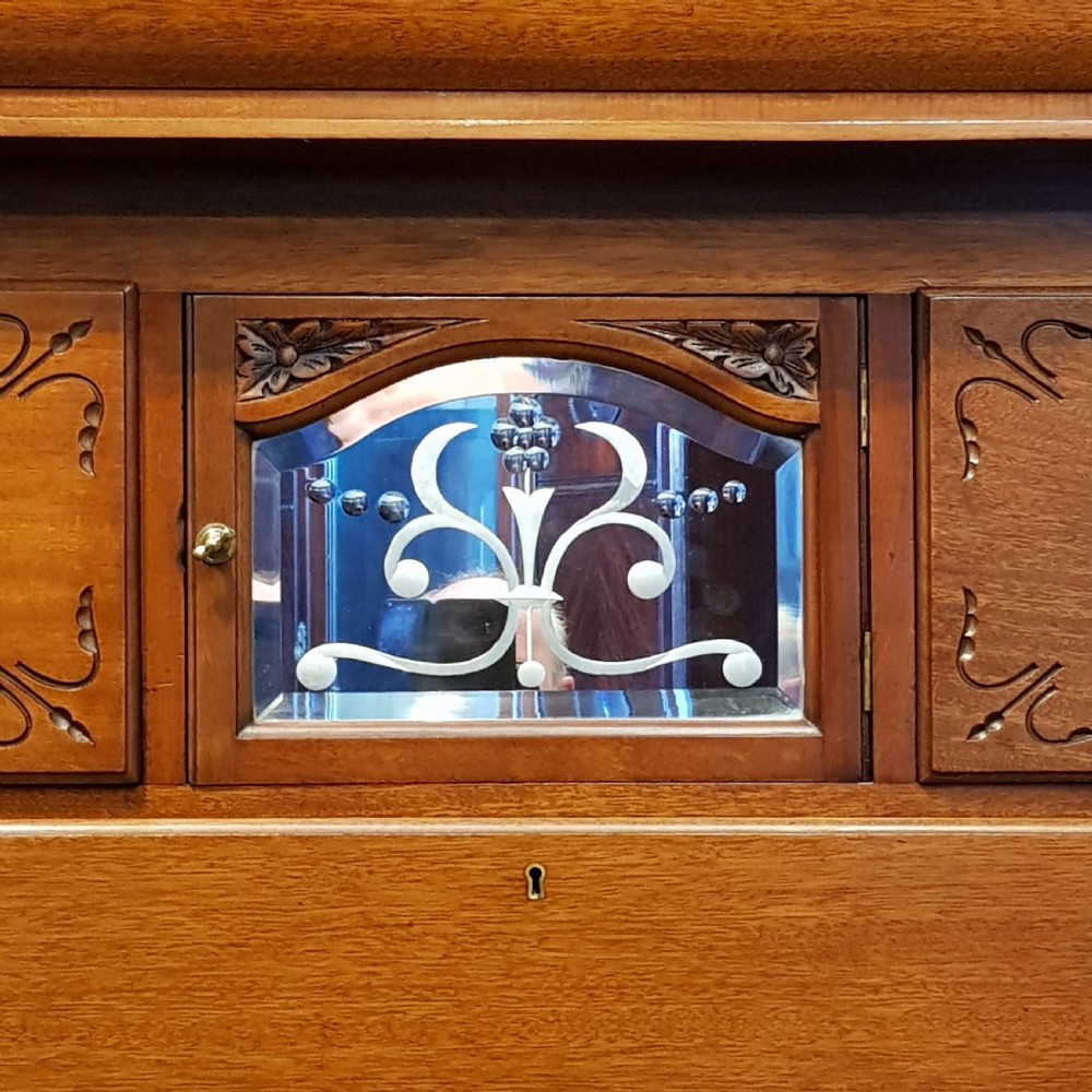 SUPERB ANTIQUE LARGE VICTORIAN MAHOGANY SCOTCH CHEST OF DRAWERS C1880 View IV