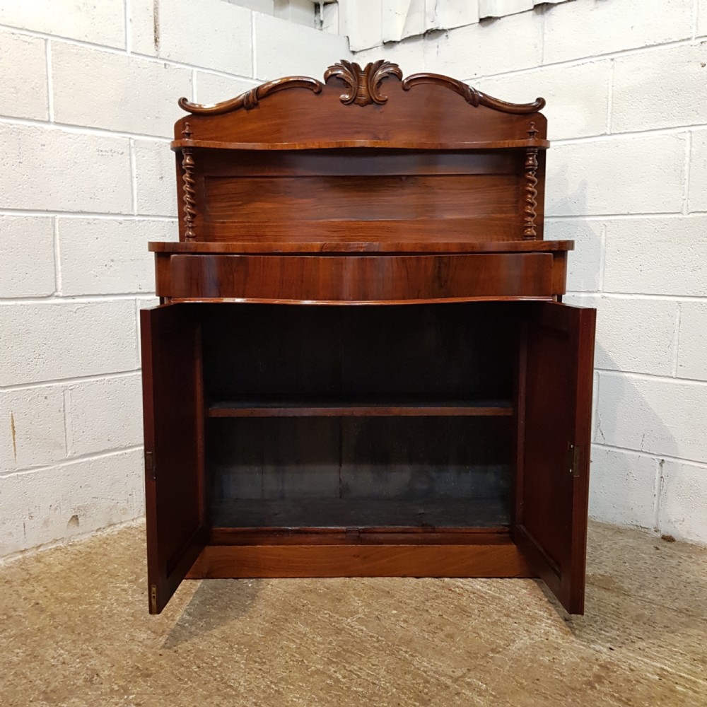 ANTIQUE SMALL WILLIAM 1V MAHOGANY CHIFFONIER C1830 View V