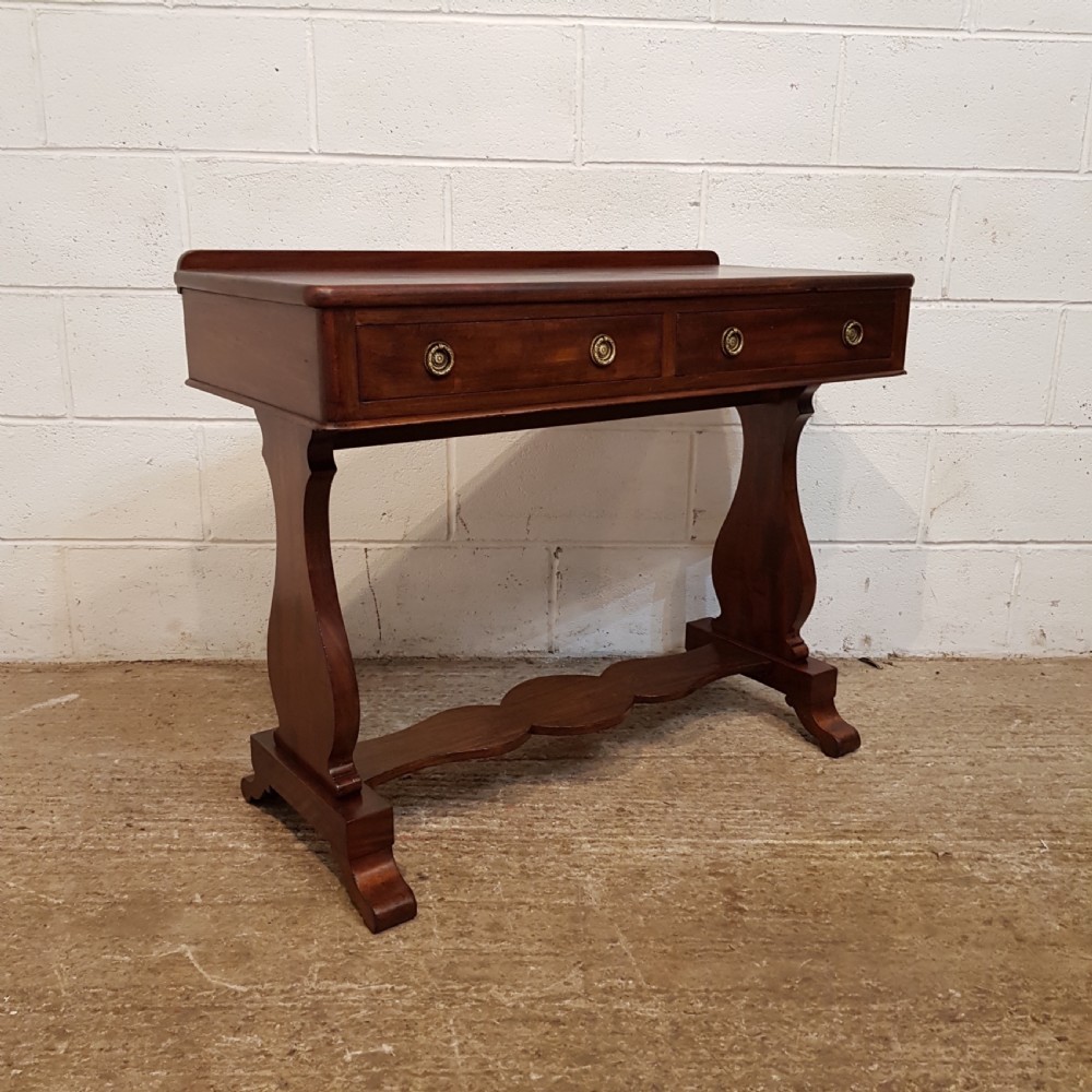ANTIQUE VICTORIAN MAHOGANY SIDE TABLE C1880 View IV