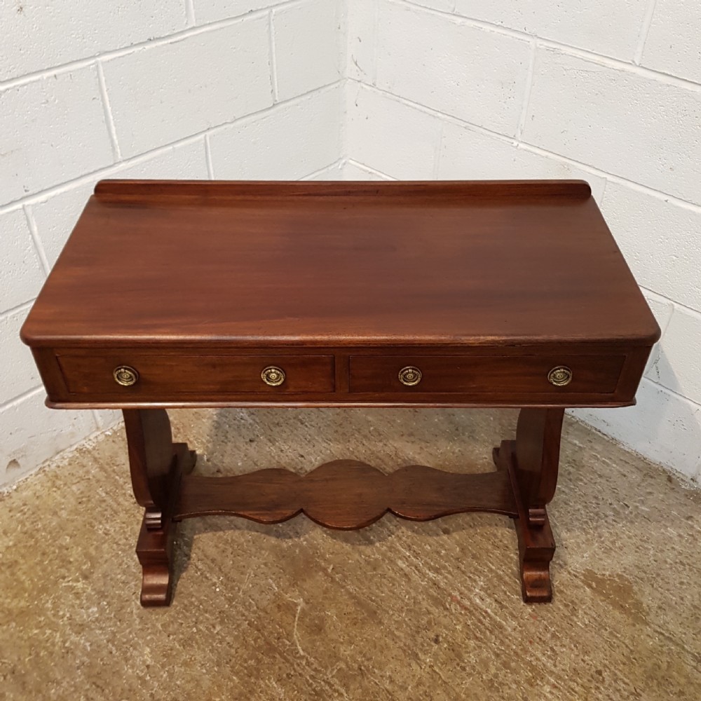 ANTIQUE VICTORIAN MAHOGANY SIDE TABLE C1880 View VI