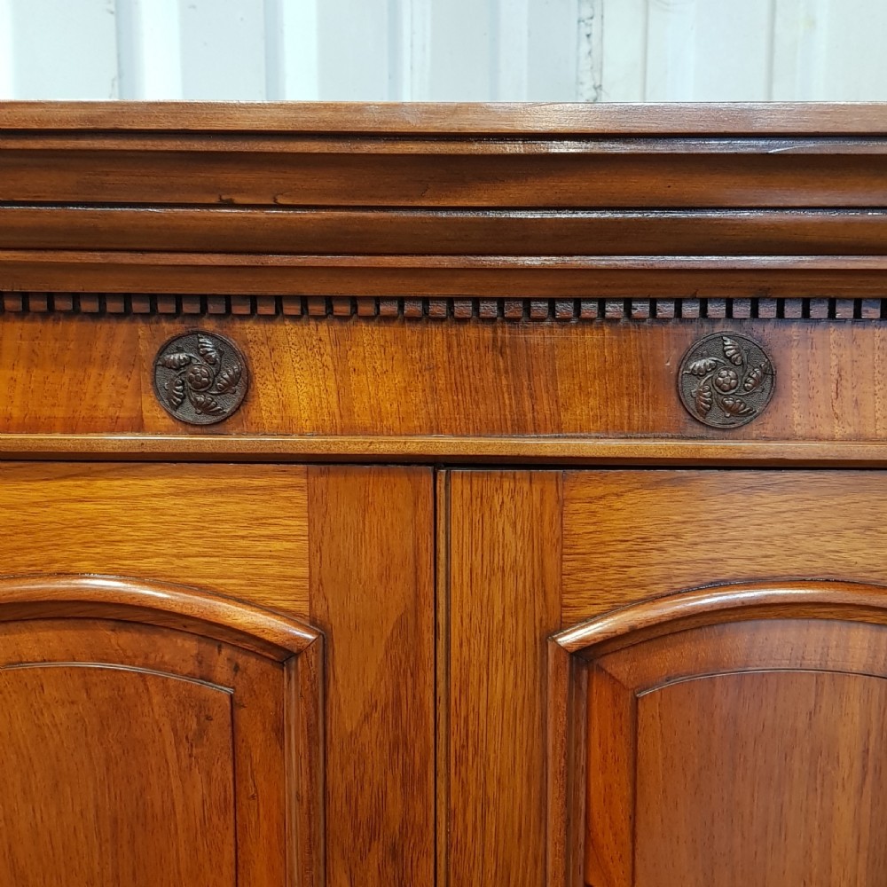 ANTIQUE VICTORIAN WALNUT COMBINATION WARDROBE C1880 View IV
