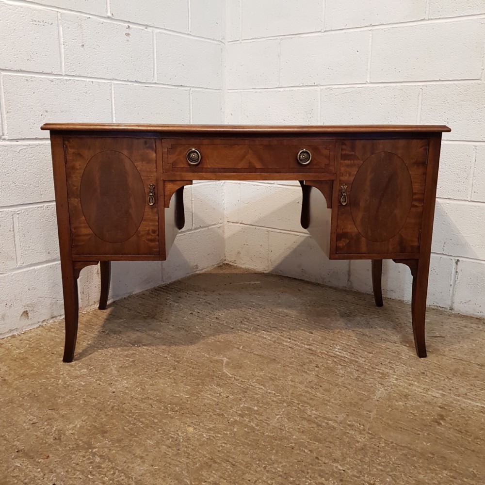 ANTIQUE EDWARDIAN REGENCY MAHOGANY WRITING DESK C1900 View IV