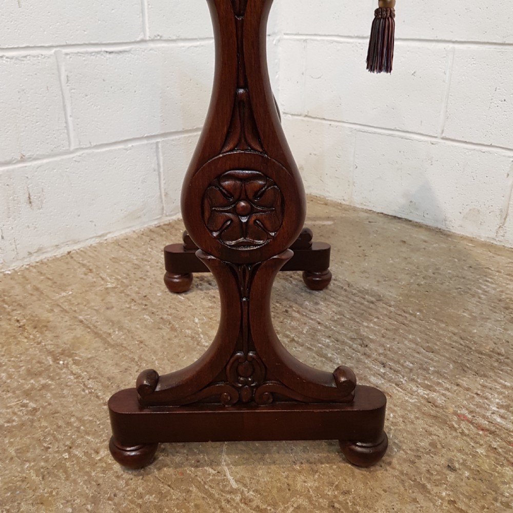 ANTIQUE WILLIAM 1V MAHOGANY SIDE TABLE C1830 View IV