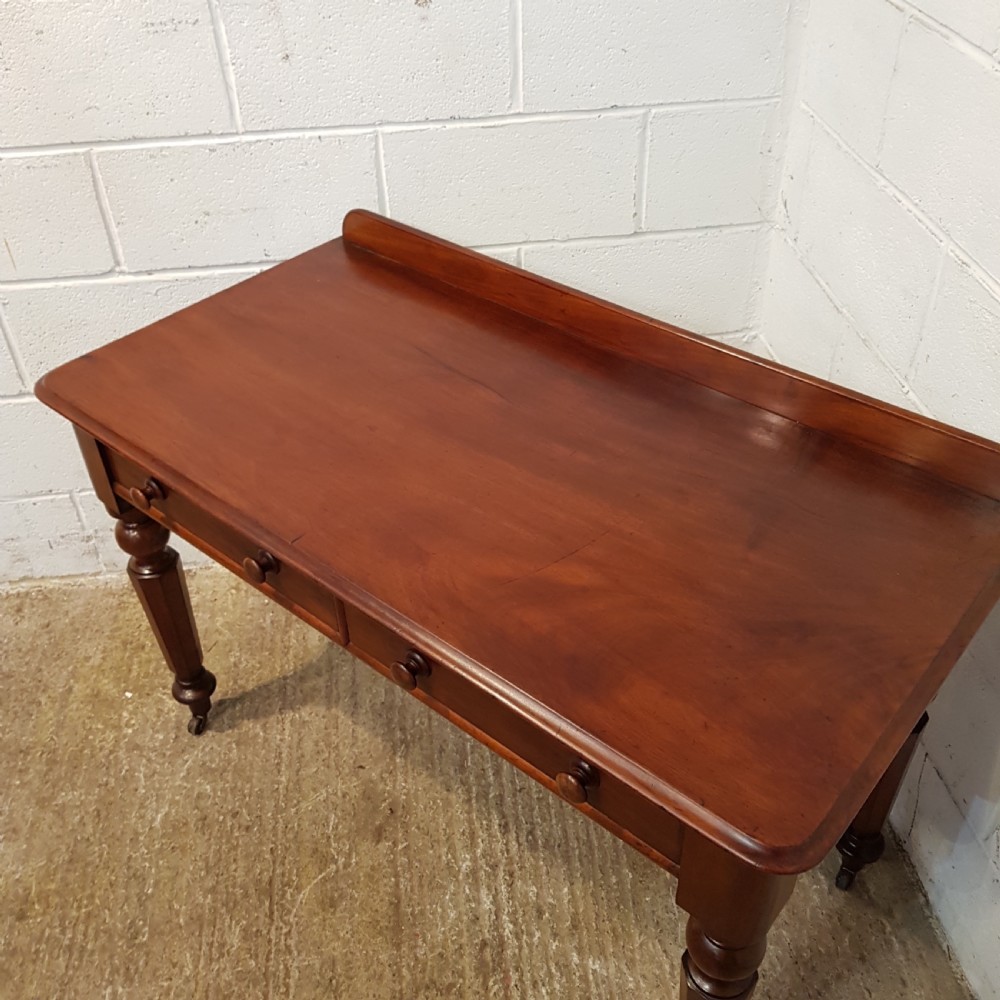 ANTIQUE WILLIAM 1V MAHOGANY WRITING TABLE C1830 View V