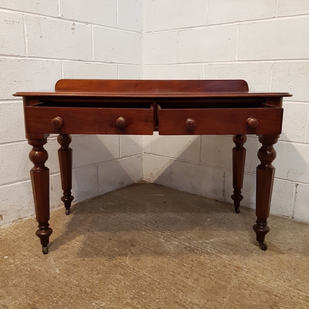 ANTIQUE WILLIAM 1V MAHOGANY WRITING TABLE C1830 View VI