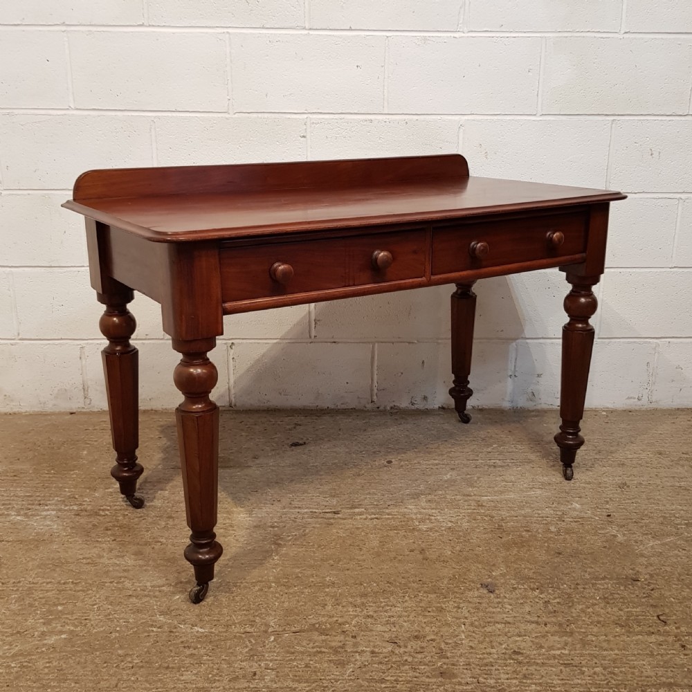 ANTIQUE WILLIAM 1V MAHOGANY WRITING TABLE C1830 View VII