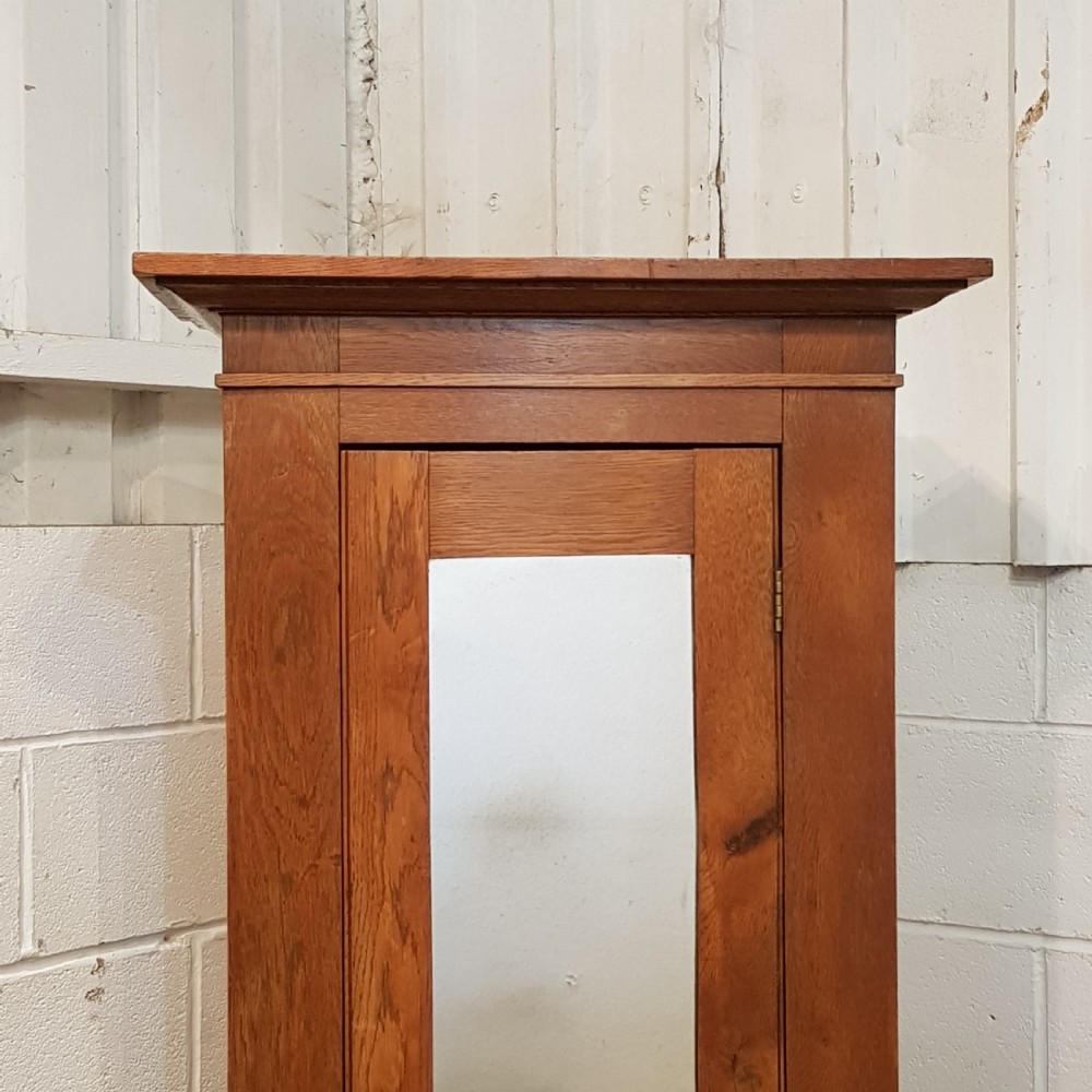 ANTIQUE ARTS & CRAFTS OAK HALL WARDROBE C1914 View IV