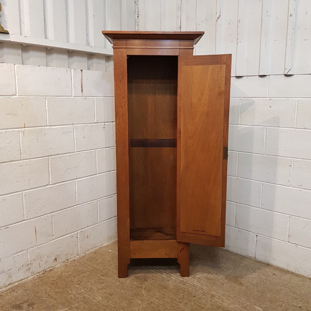 ANTIQUE ARTS & CRAFTS OAK HALL WARDROBE C1914 View VII