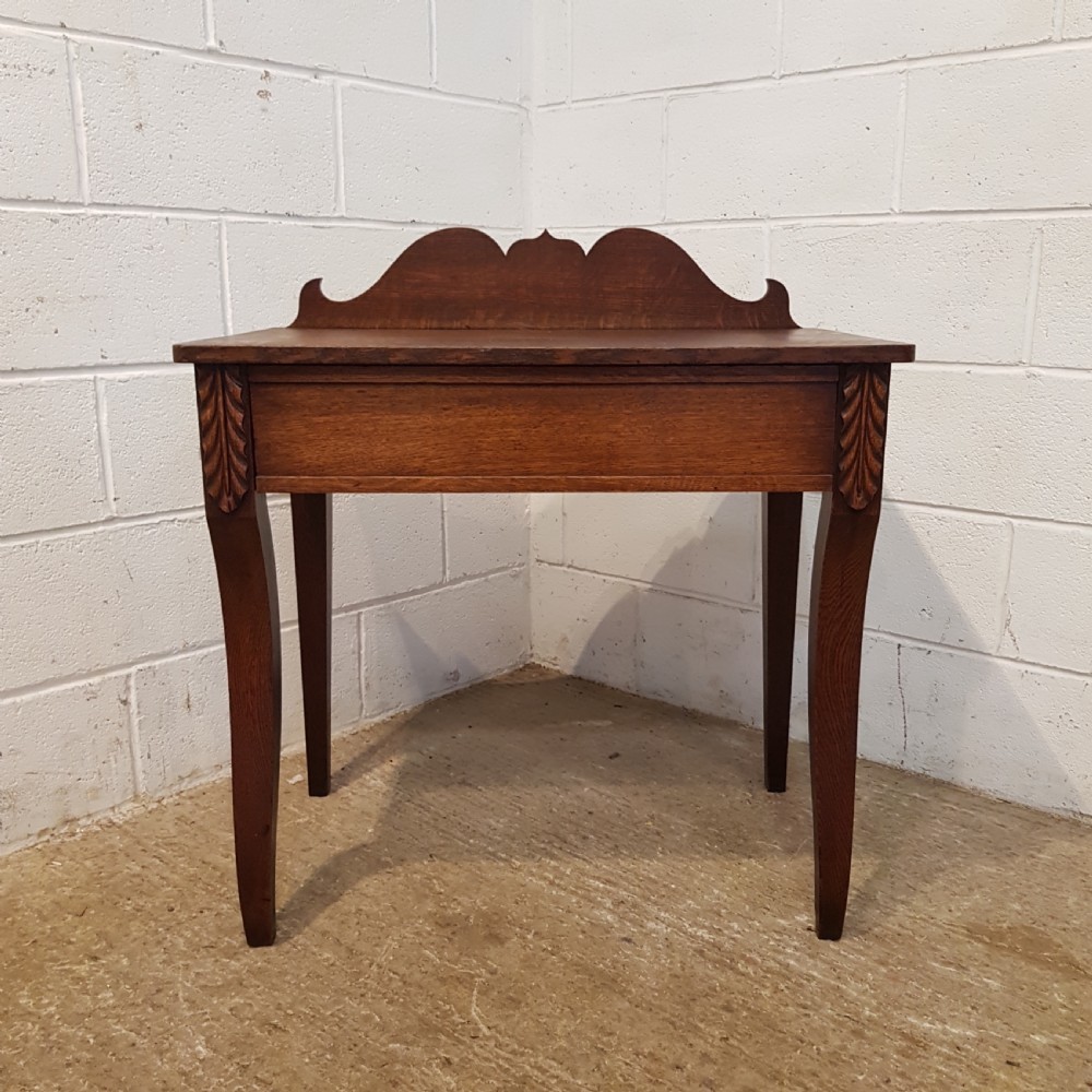 ANTIQUE WILLIAM 1V OAK HALL TABLE C1830 View II