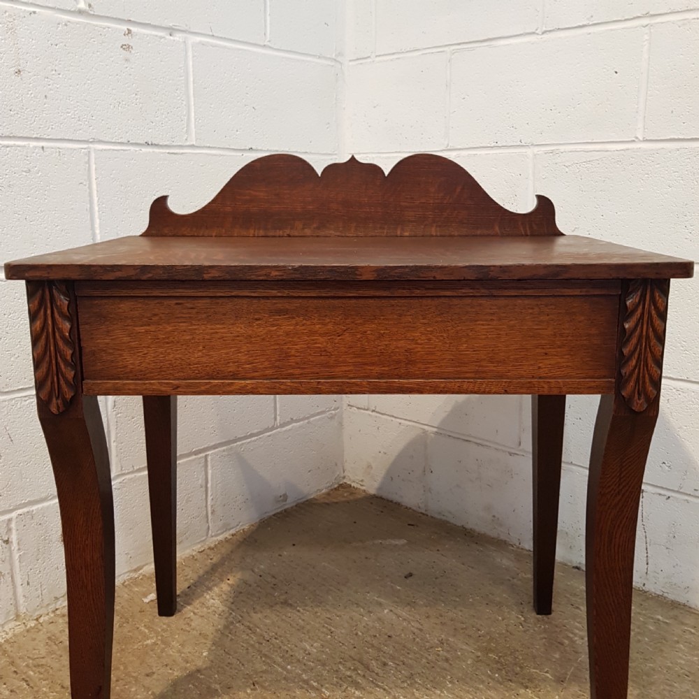 ANTIQUE WILLIAM 1V OAK HALL TABLE C1830 View III
