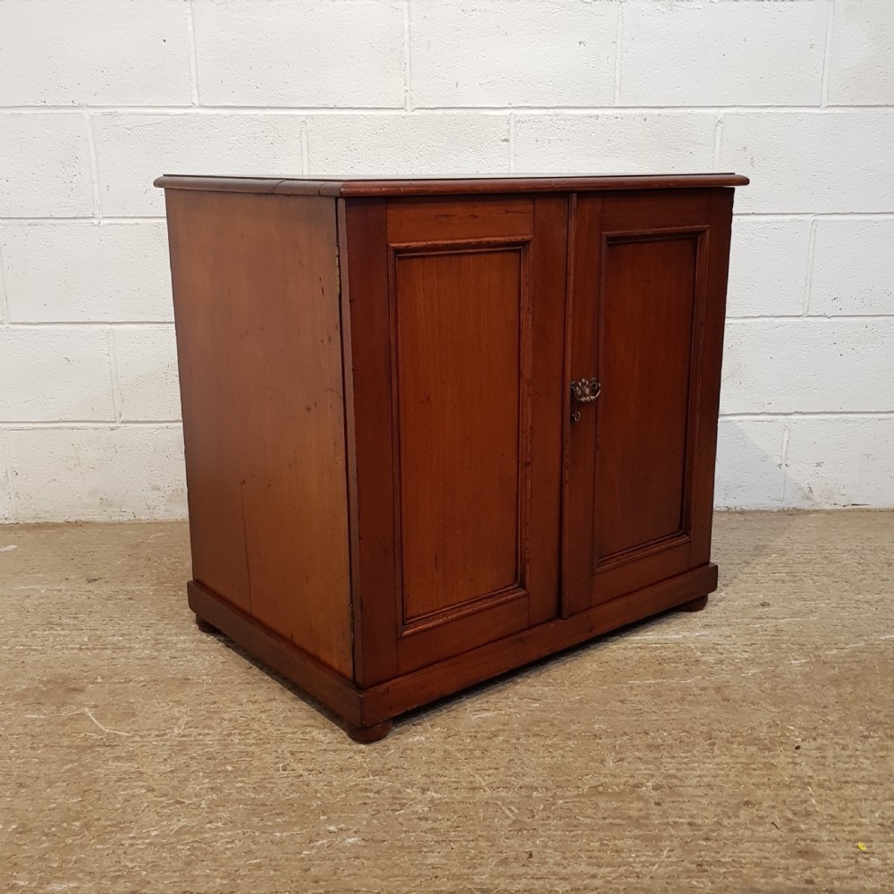  ANTIQUE VICTORIAN MAHOGANY FITTED CABINET C1880 View VI