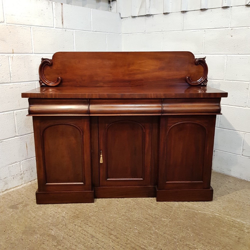 ANTIQUE VICTORIAN MAHOGANY CHIFFONIER C1880 View IV