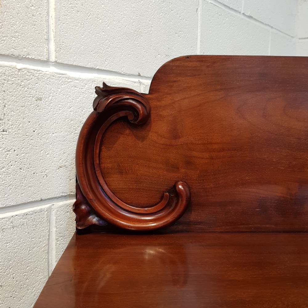 ANTIQUE VICTORIAN MAHOGANY CHIFFONIER C1880 View VI