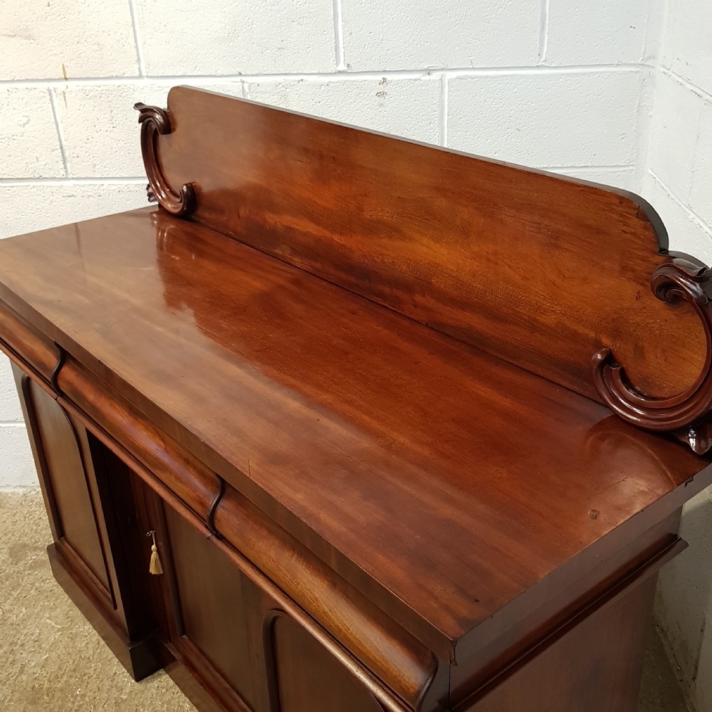 ANTIQUE VICTORIAN MAHOGANY CHIFFONIER C1880 View VIII