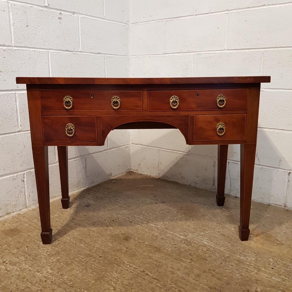 ANTIQUE REGENCY MAHOGANY WRITING DESK C1820 View II